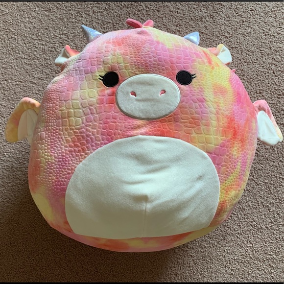 Celestina Dragón Squishmallow Plush Pillow Toy 16” - Picture 5 of 16